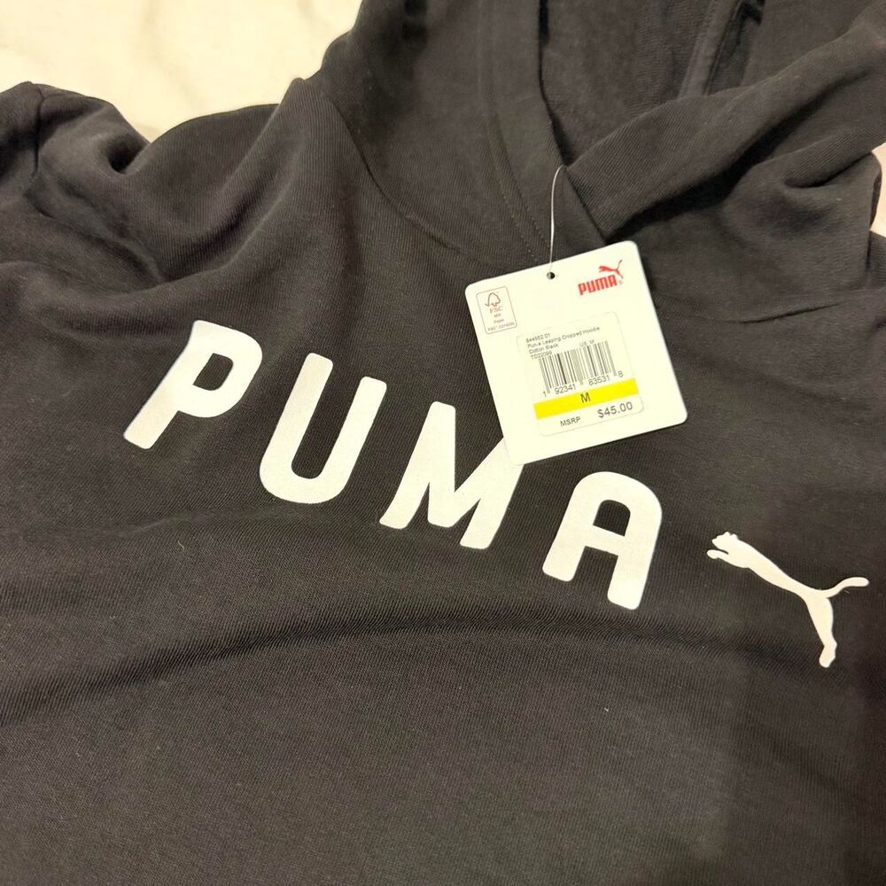 Puma Women's Black Hoodie